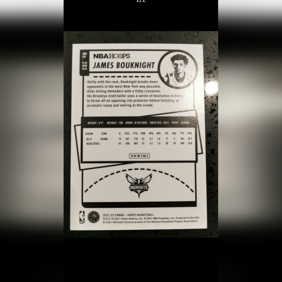 NBA card - Picture 2 of 2